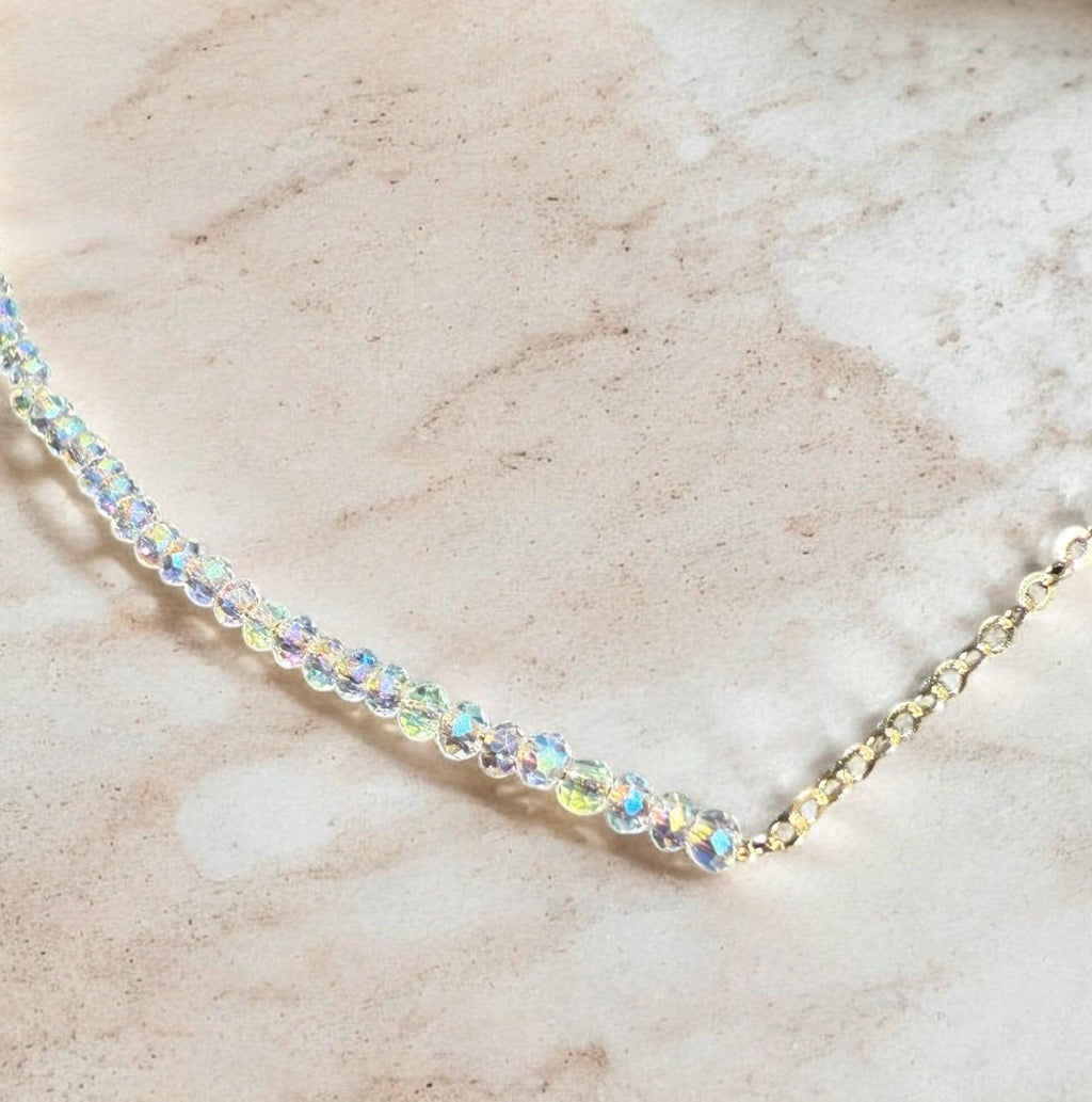 Crystal Bar Necklace
