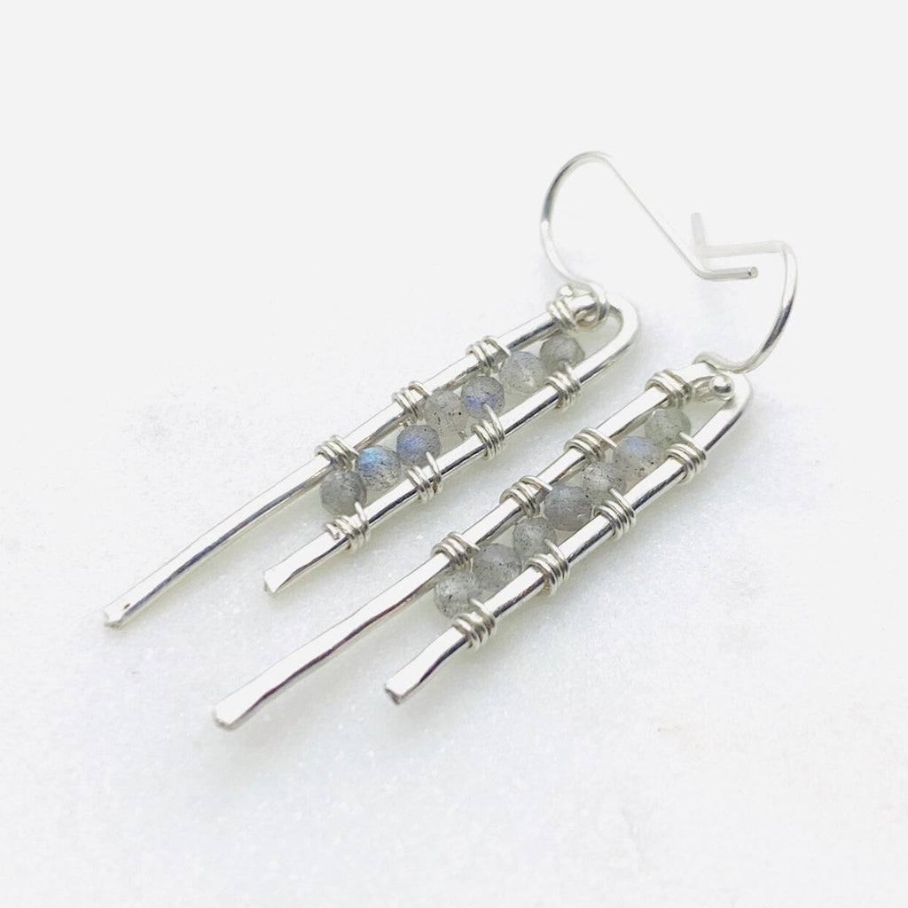 Labradorite Dangle Earrings
