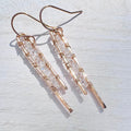 Herkimer Diamond Dangle Earrings