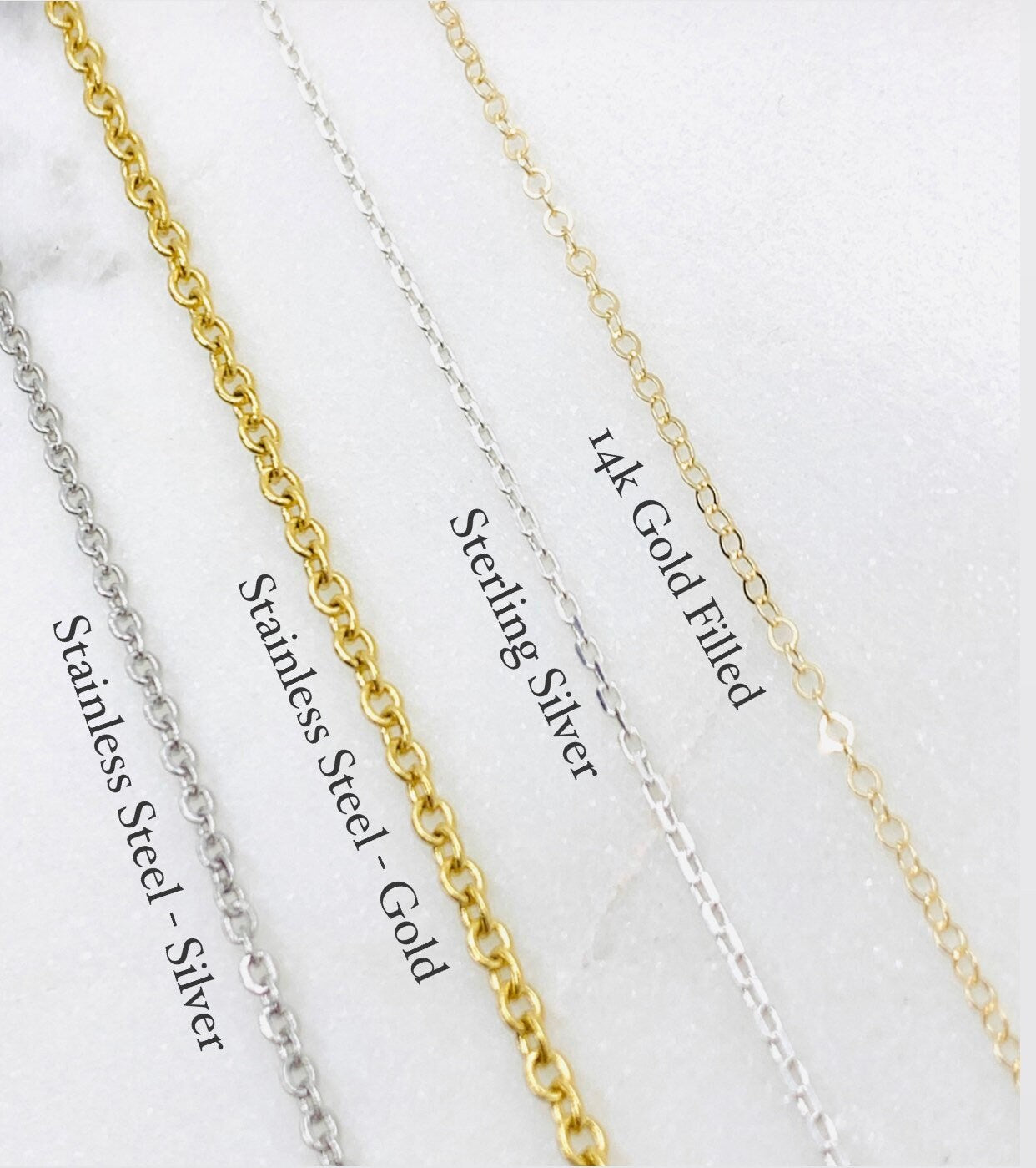 Tiny Rainbow Moonstone Drop Necklace