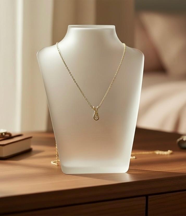 Champagne Diamond Necklace