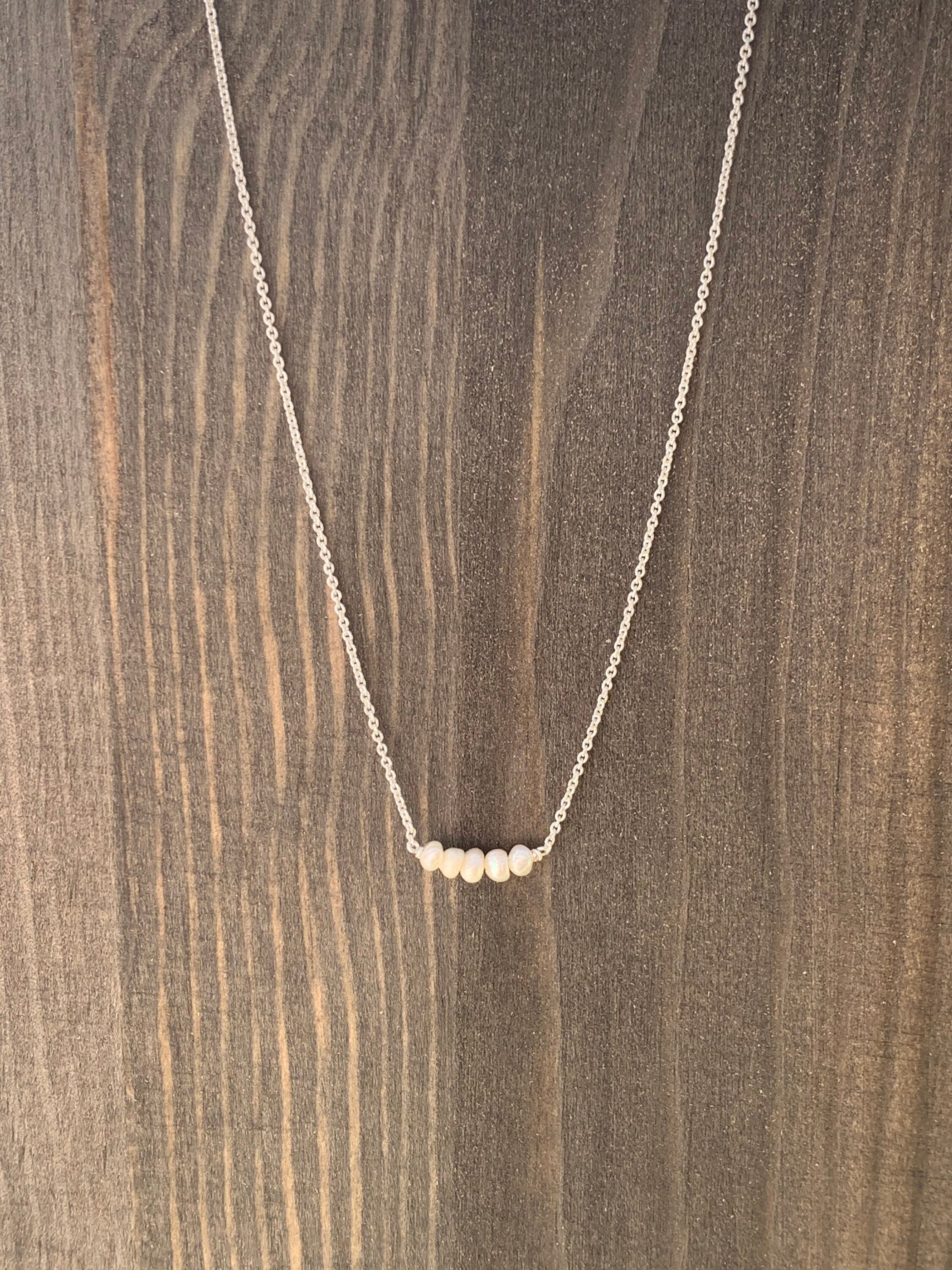 Dainty Pearl Necklace