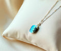 Labradorite Pear Necklace