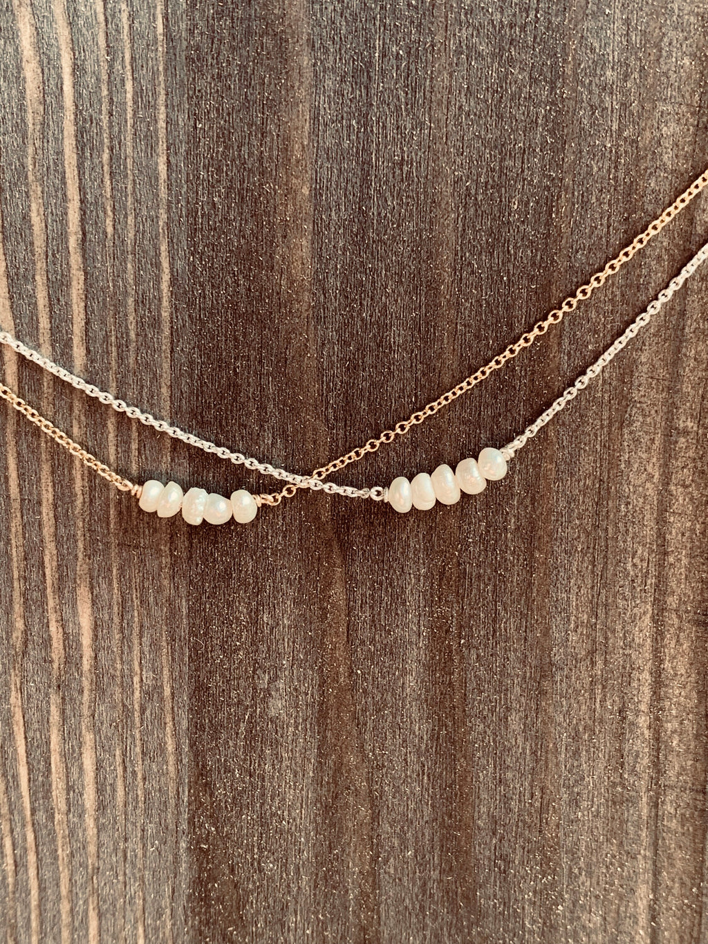 Dainty Pearl Necklace